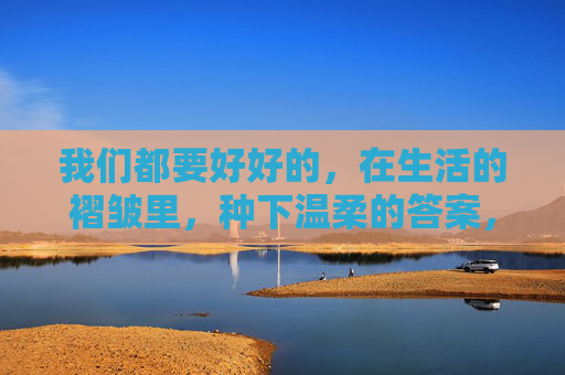 我们都要好好的，在生活的褶皱里，种下温柔的答案，在生活的褶皱里，种下温柔的答案