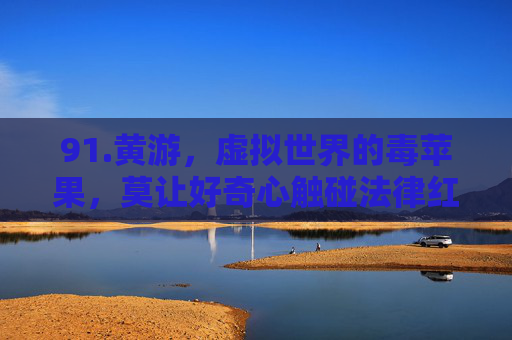 91.黄游，虚拟世界的毒苹果，莫让好奇心触碰法律红线，黄游，虚拟世界的毒苹果，莫让好奇心触碰法律红线