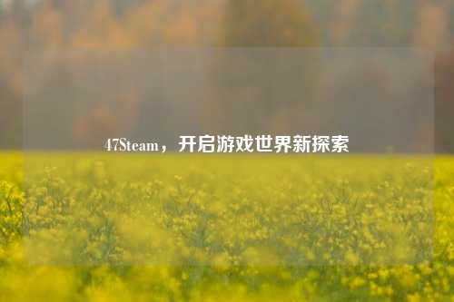 47Steam，开启游戏世界新探索