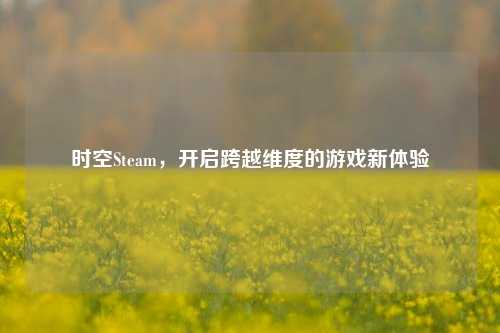 时空Steam,开启跨越维度的游戏新体验