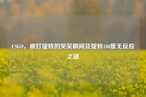 CSGO，被打旋转的哭笑瞬间及旋转180度无反应之谜