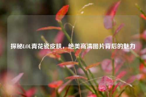 探秘LOL青花瓷皮肤，绝美高清图片背后的魅力