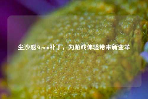 尘沙惑Steam补丁，为游戏体验带来新变革