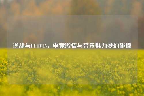 逆战与CCTV15,电竞激情与音乐魅力梦幻碰撞