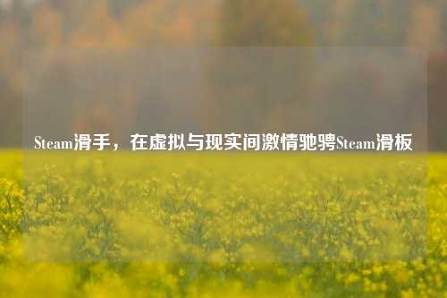 Steam滑手,在虚拟与现实间激情驰骋Steam滑板
